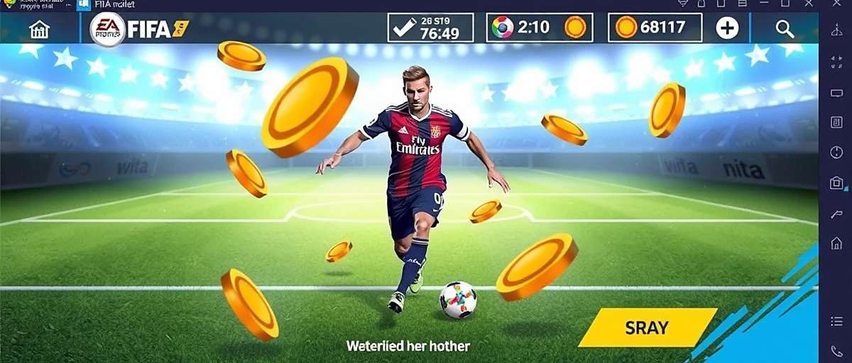 FIFA Mobile Cheats Hacks with unlimited resources FIFA Mobile hack showing unlimited coins and players in Indian version